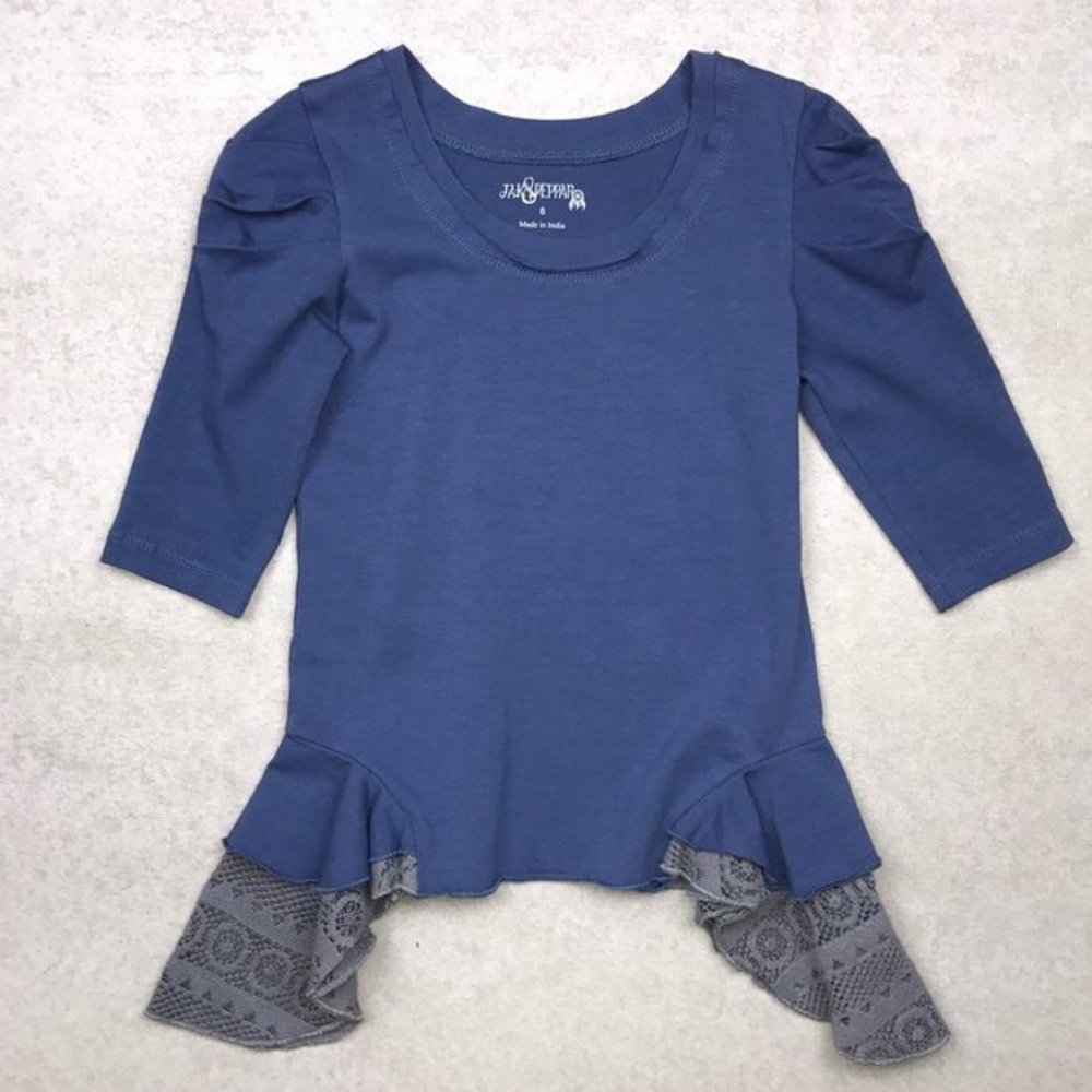 Girls Jak & Pepper Tea Time Top